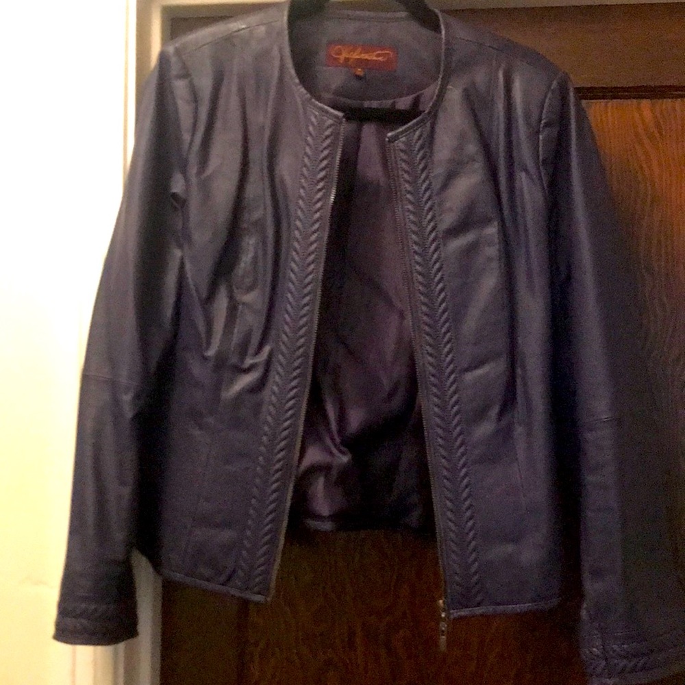 Leather Moto Jacket